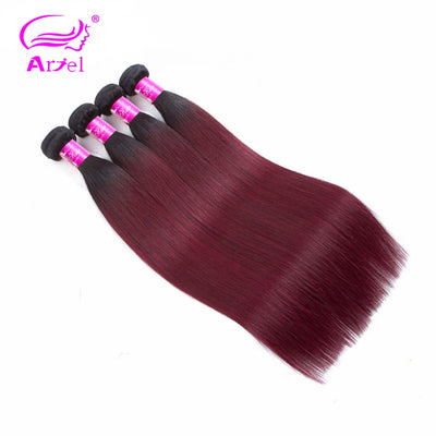 Burgundy Human Hair Bundles