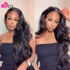 Elia Highlight 4 30 Lace Front Wig Body Wave Wigs Virgin Brazilian 100% Human Hair Pre Plucked Transparent For Black Women 2021